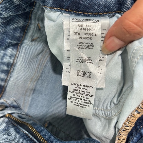 Good American Light Blue bootcut Leg Jeans - Picture 9 of 16